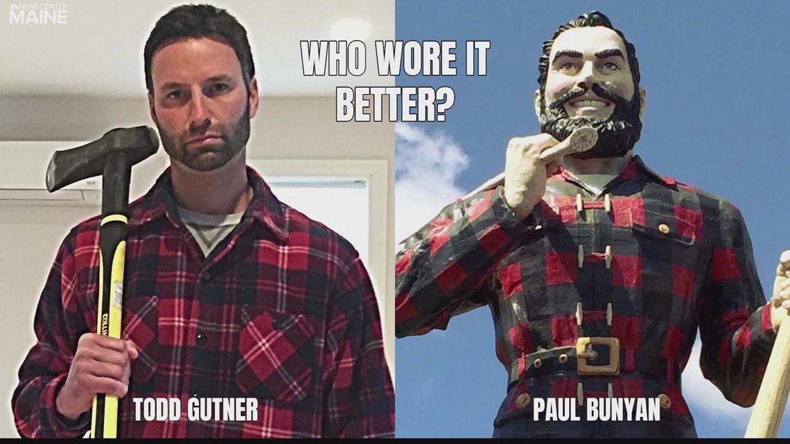 Who wore it better? Todd Gutner vs Paul Bunyan