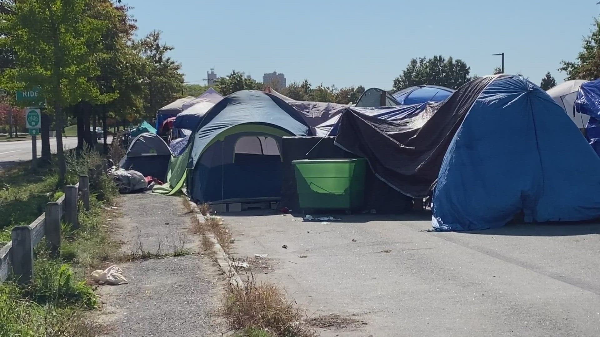Residents of the Marginal Way homeless encampment will need to vacate next month.
