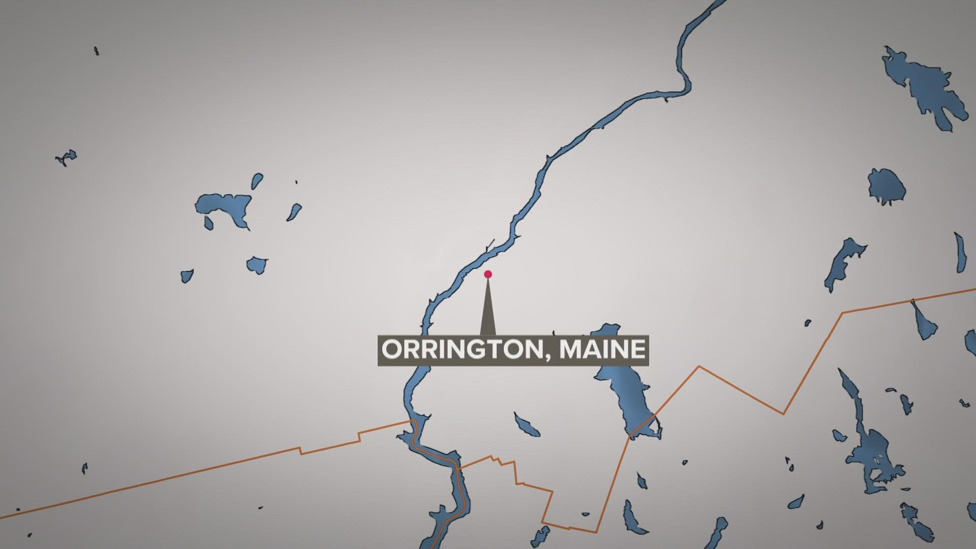 Police responded to calls Sunday afternoon about a body that was found along a riverbank in Orrington.