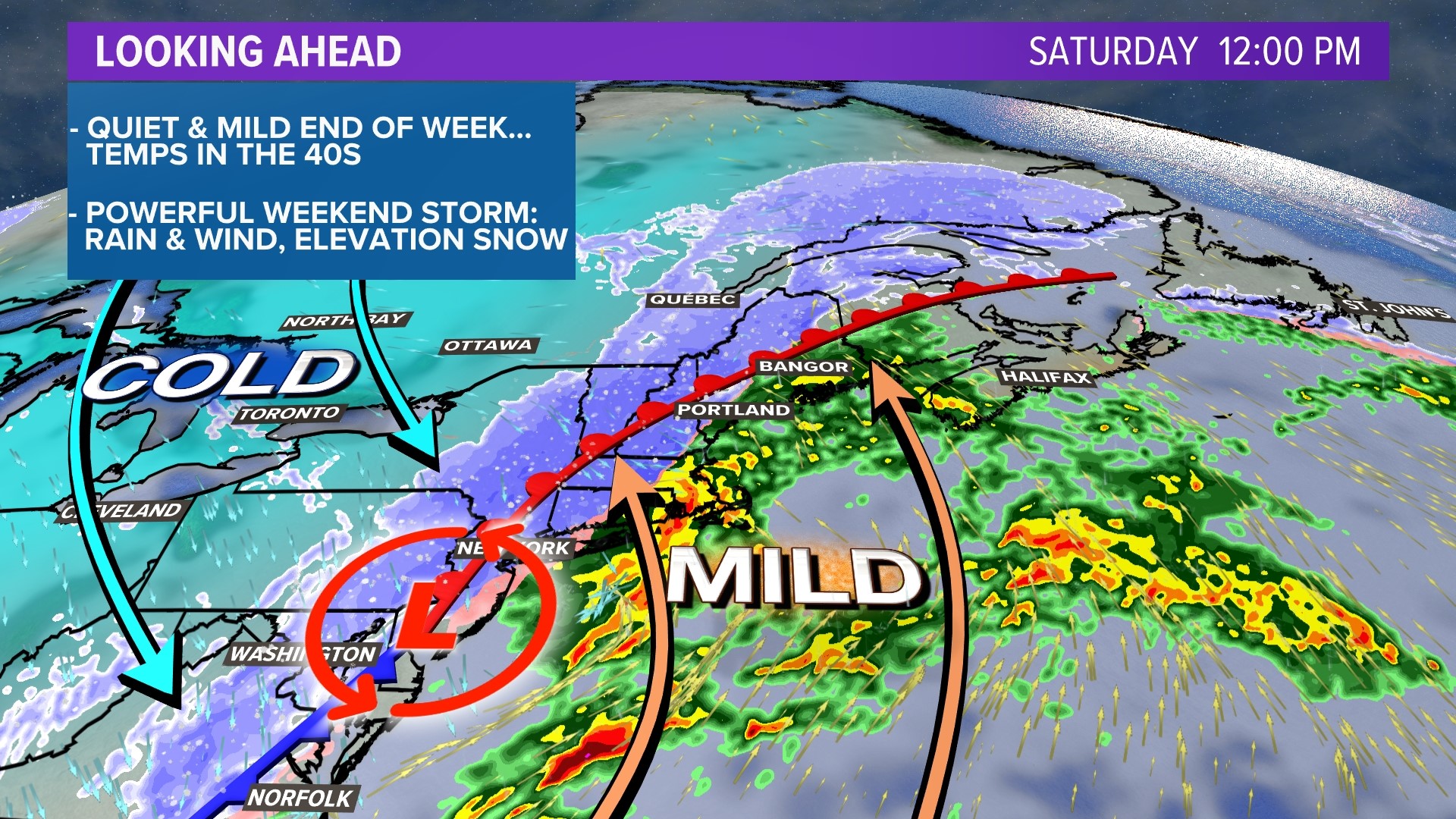 A late-season winter storm brings snow to Maine this weekend ...