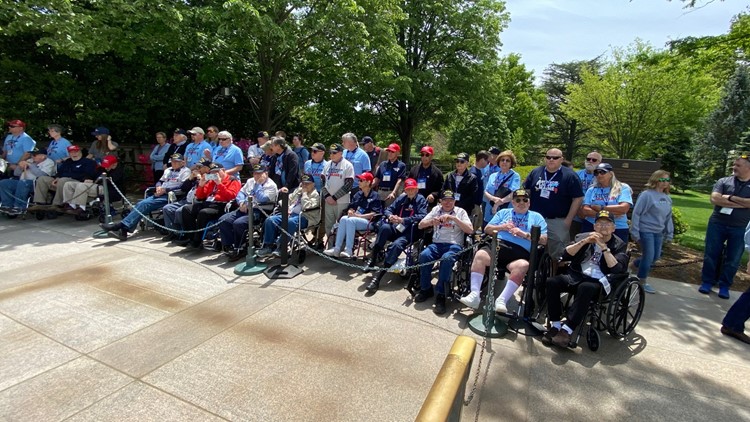 Maine Honor Flight veterans spend emotional day in DC