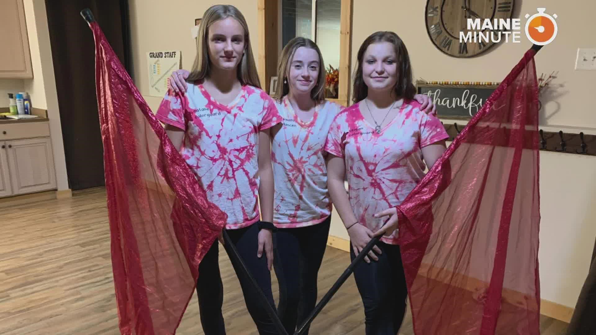 Two girls from Wells High School will be color guards for the Macy's Thanksgiving Day Parade. Another girl from R.W. Traip Academy in Kittery will be a dancer.