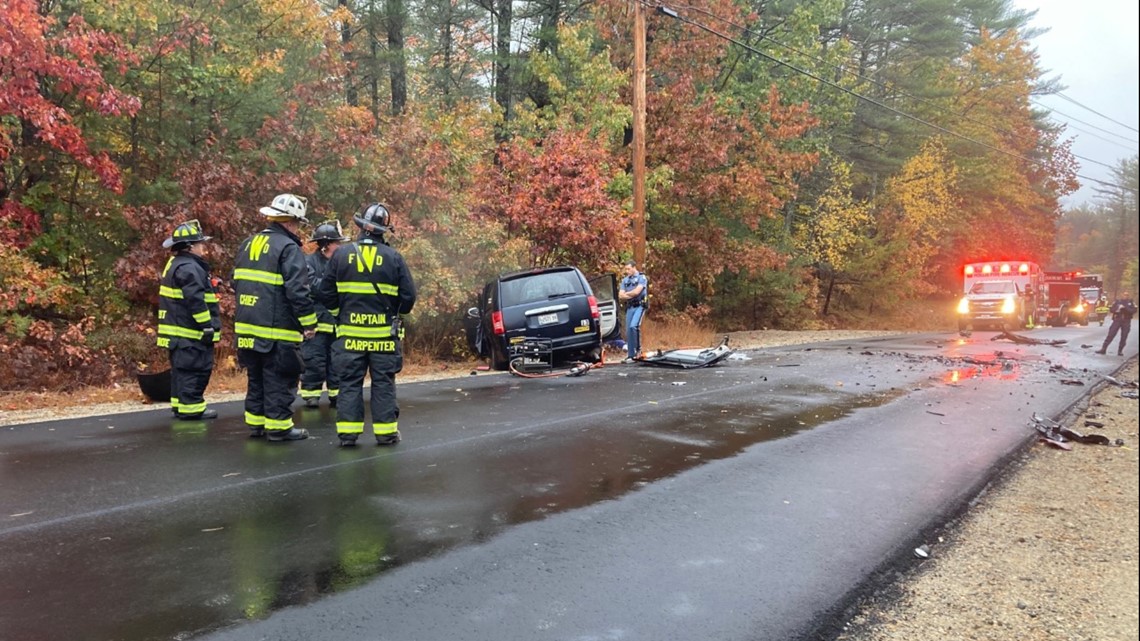Two dead in Waterboro, Maine crash Tuesday