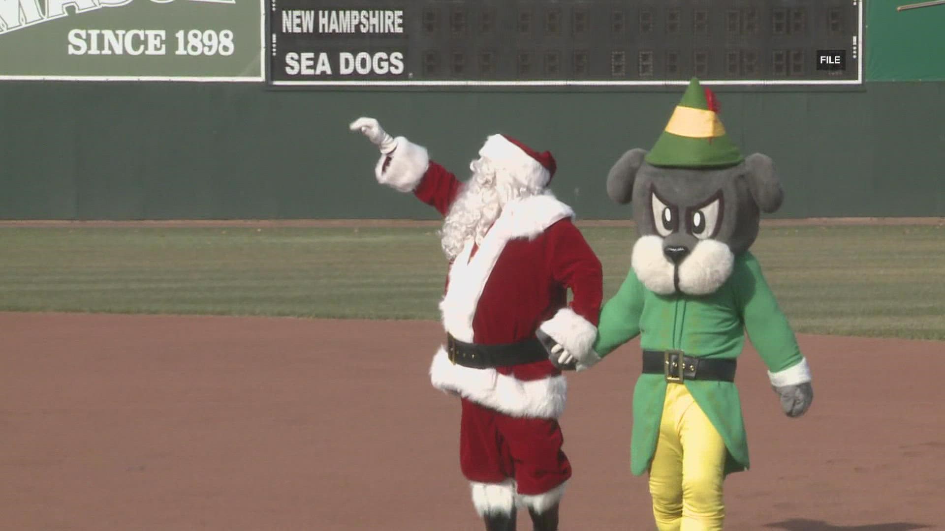 The Portland Sea Dogs will be hosting a visit from Santa Claus amid other activities on Saturday.