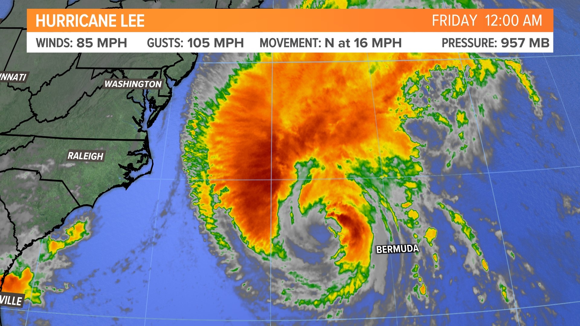 Hurricane Lee Friday Update | newscentermaine.com