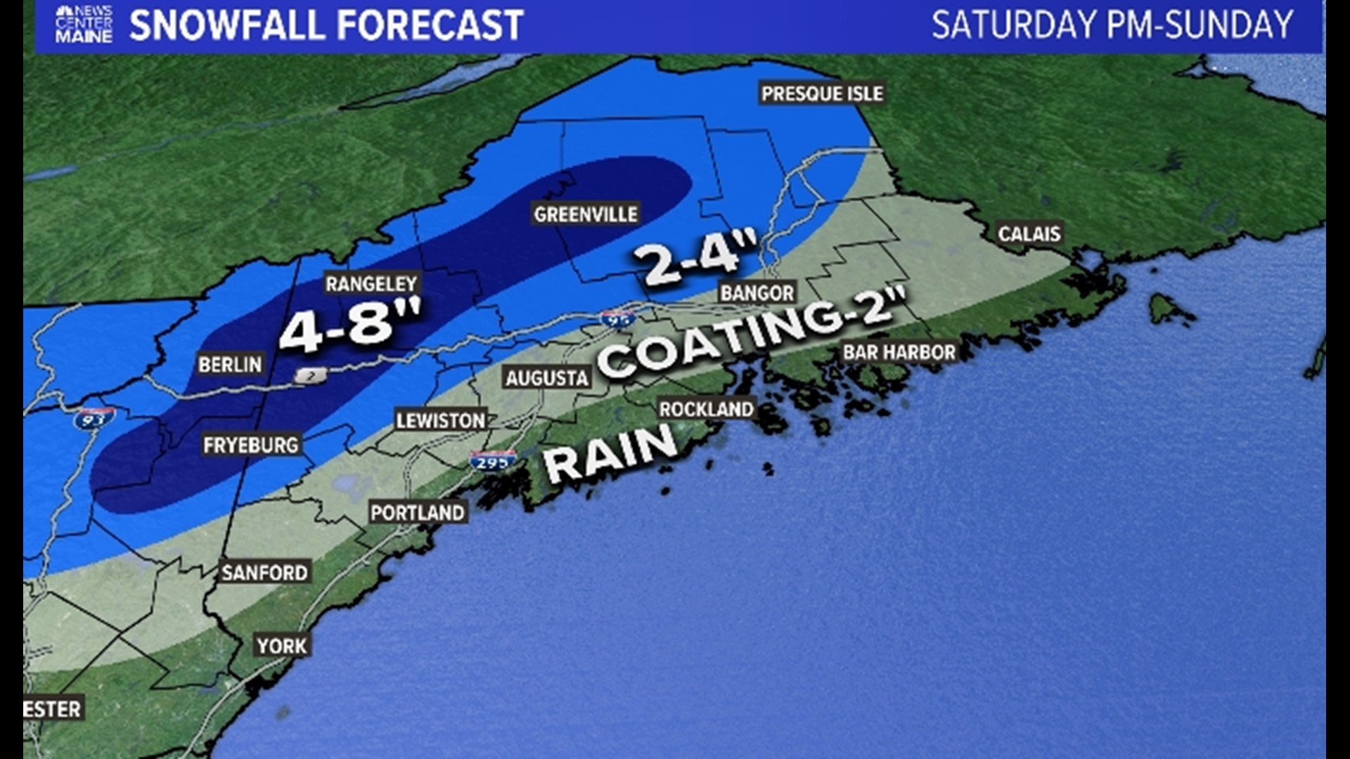 3rd storm of the week rolls into Maine this weekend | newscentermaine.com