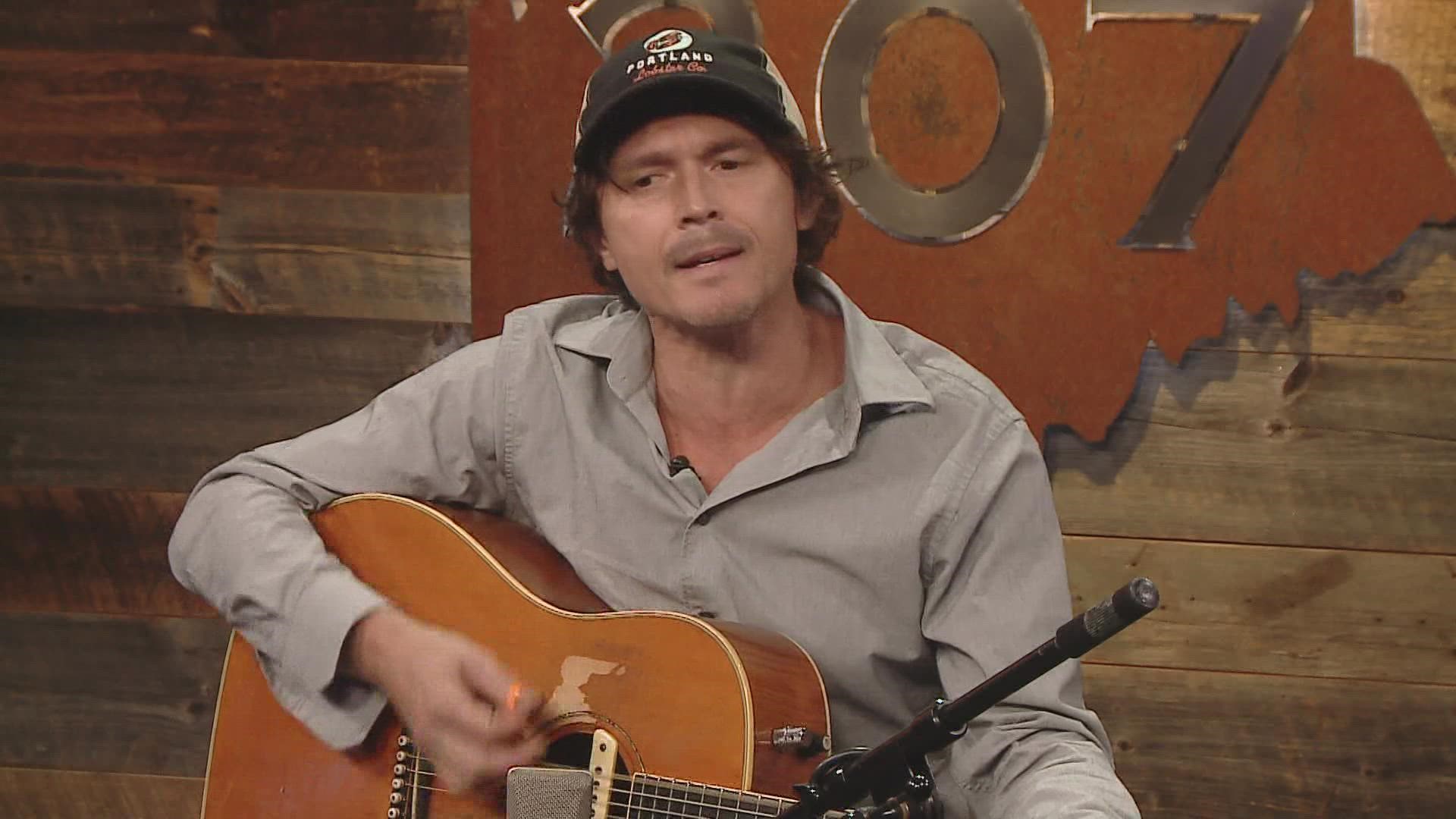 The singer-songwriter is returning to Texas, but not before performing "Until It Isn't" in our studio.