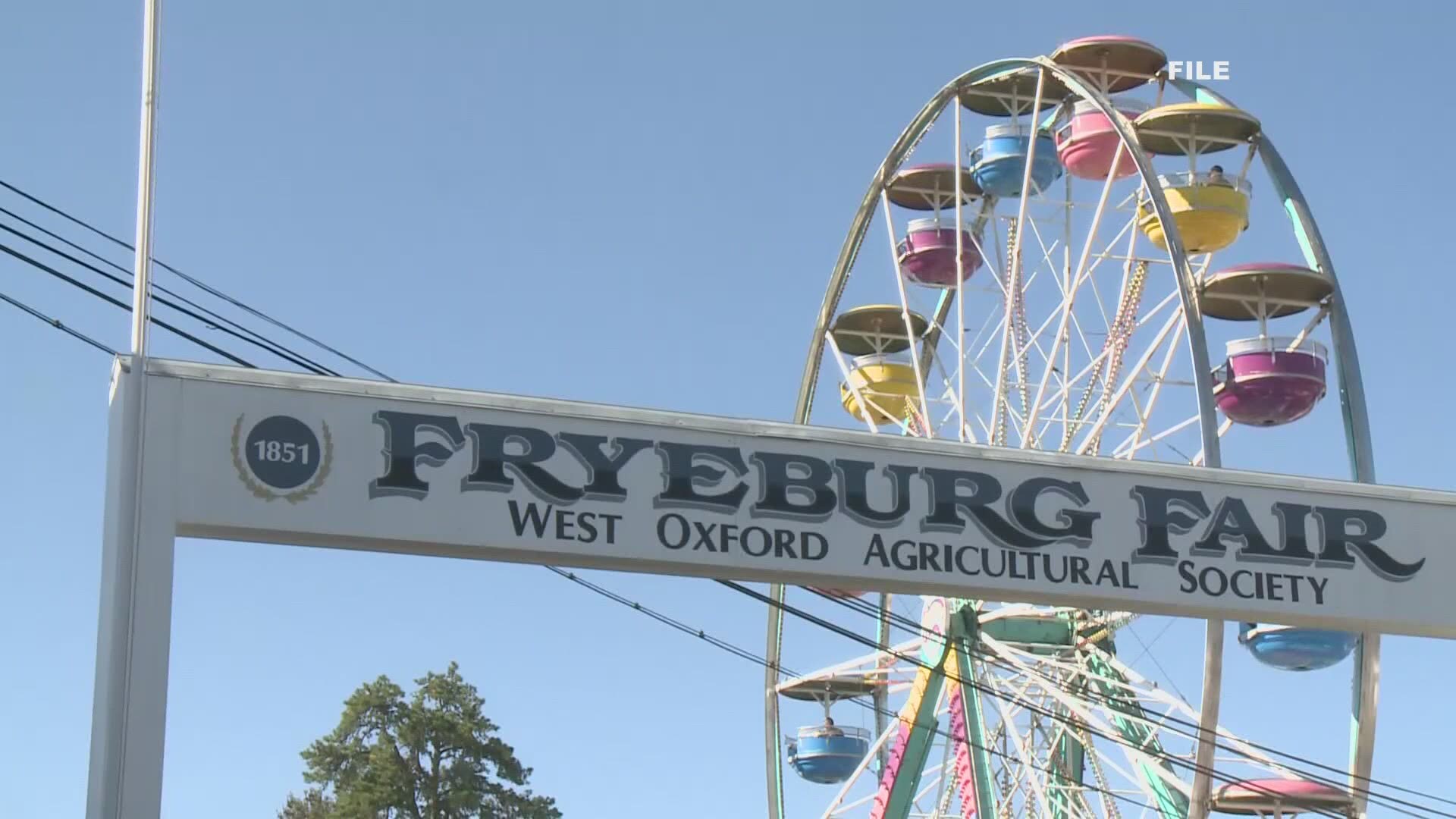 Organizers of the fair made the announcement today.  The week long gathering kicks off October 3rd at the Fryeburg Fairgrounds.