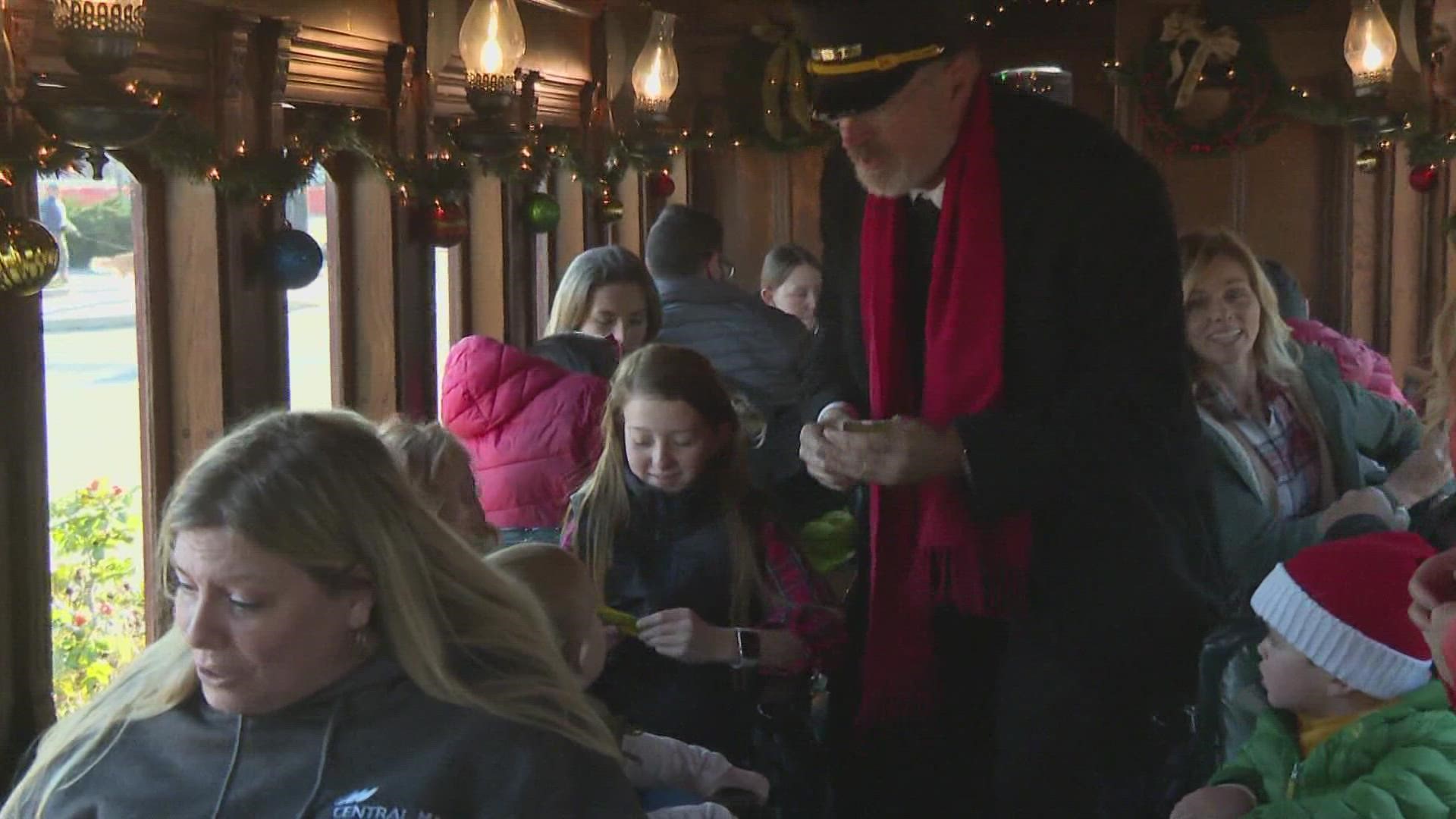 Narrow Gauge Railroad Company and Museum puts on their rendition of the Polar Express. NEWS CENTER Maine hopped aboard this weekend.
