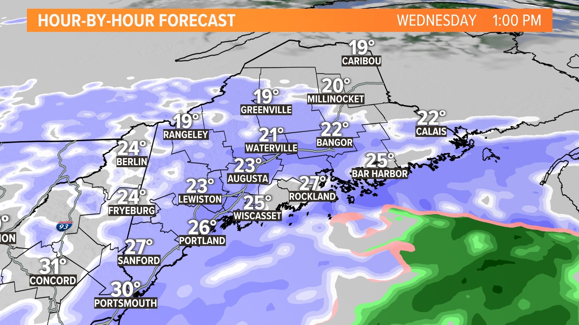 Next storm on the way ... this time snow for Maine | newscentermaine.com