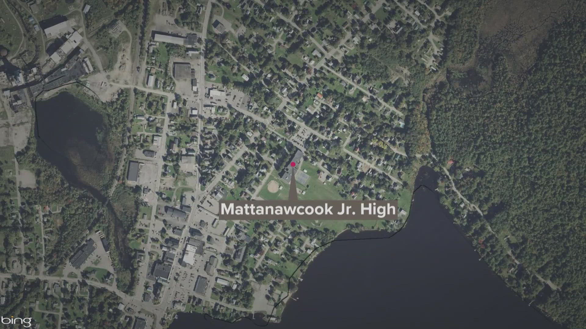 Mattanawcook Junior High School officials said all students and staff were safe and were evacuated to the Mattanawcook Academy gymnasium per safety protocol.