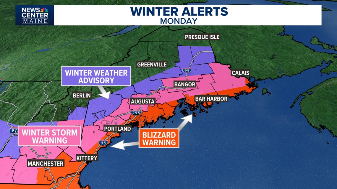 Blizzard conditions in southern Maine | newscentermaine.com