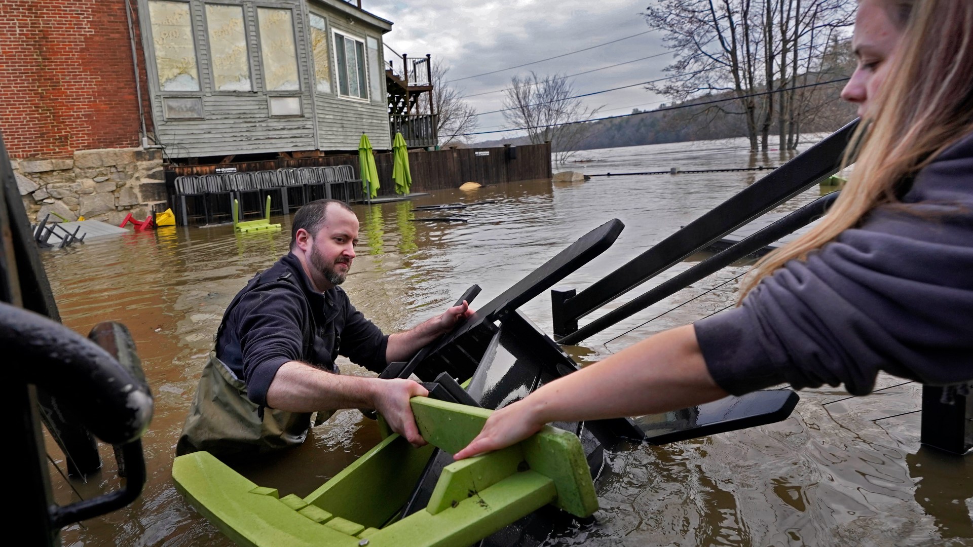 "We weren’t prepared for anything like this, this is just short of 1987 levels," the co-owner of The Quarry Tap Room said.