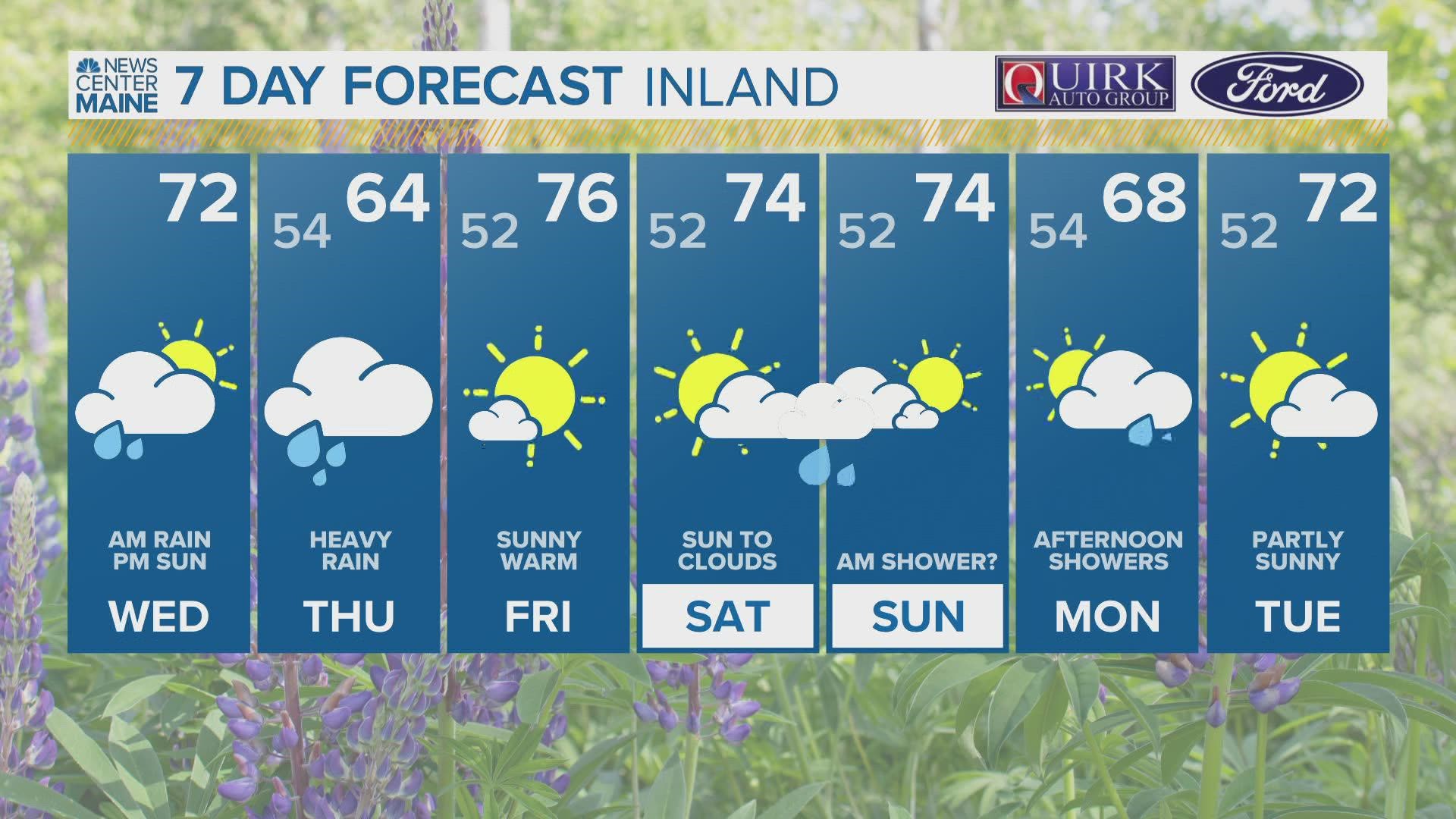 NEWS CENTER Maine Weather Video Forecast