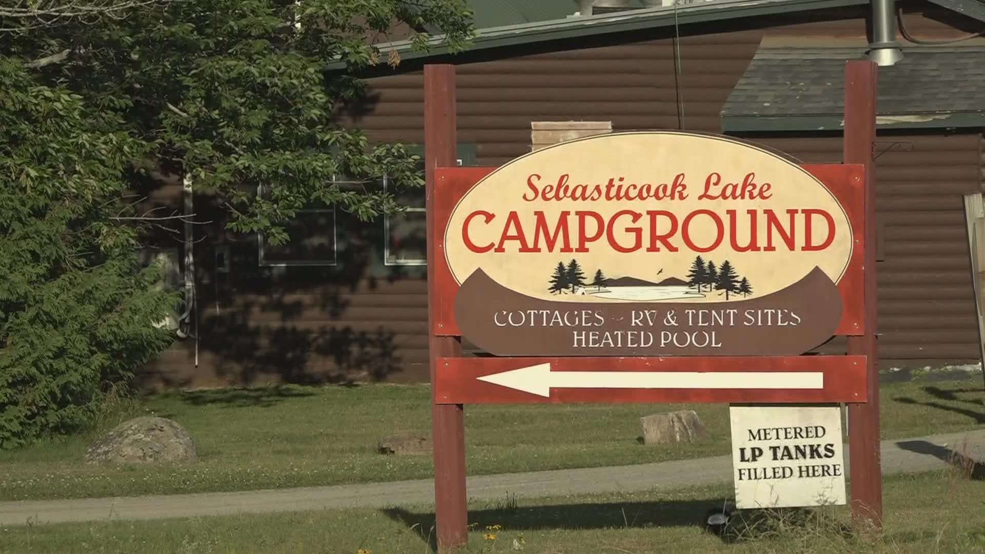 A 35-year-old man is dead after an armed confrontation with police at the Sebasticook Lake Campground in Newport on Friday, July 15.
