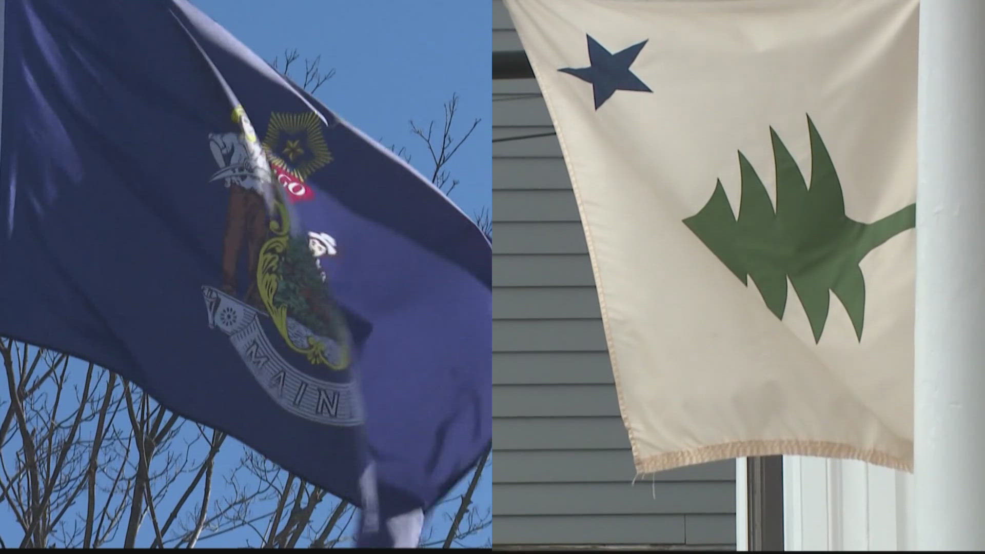 Maine Secretary of State Shenna Bellows launched a five-week contest, inviting all Mainers to submit versions of the 1901 "pine tree" flag.