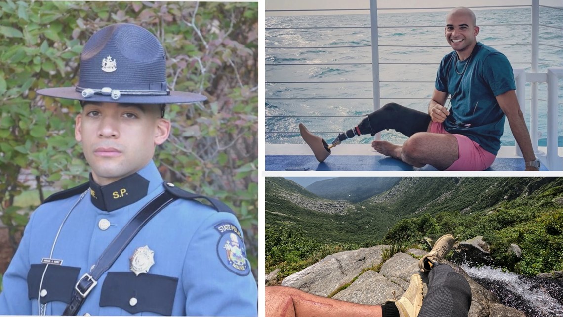 Maine trooper first amputee to serve on the force - Vimarsana News