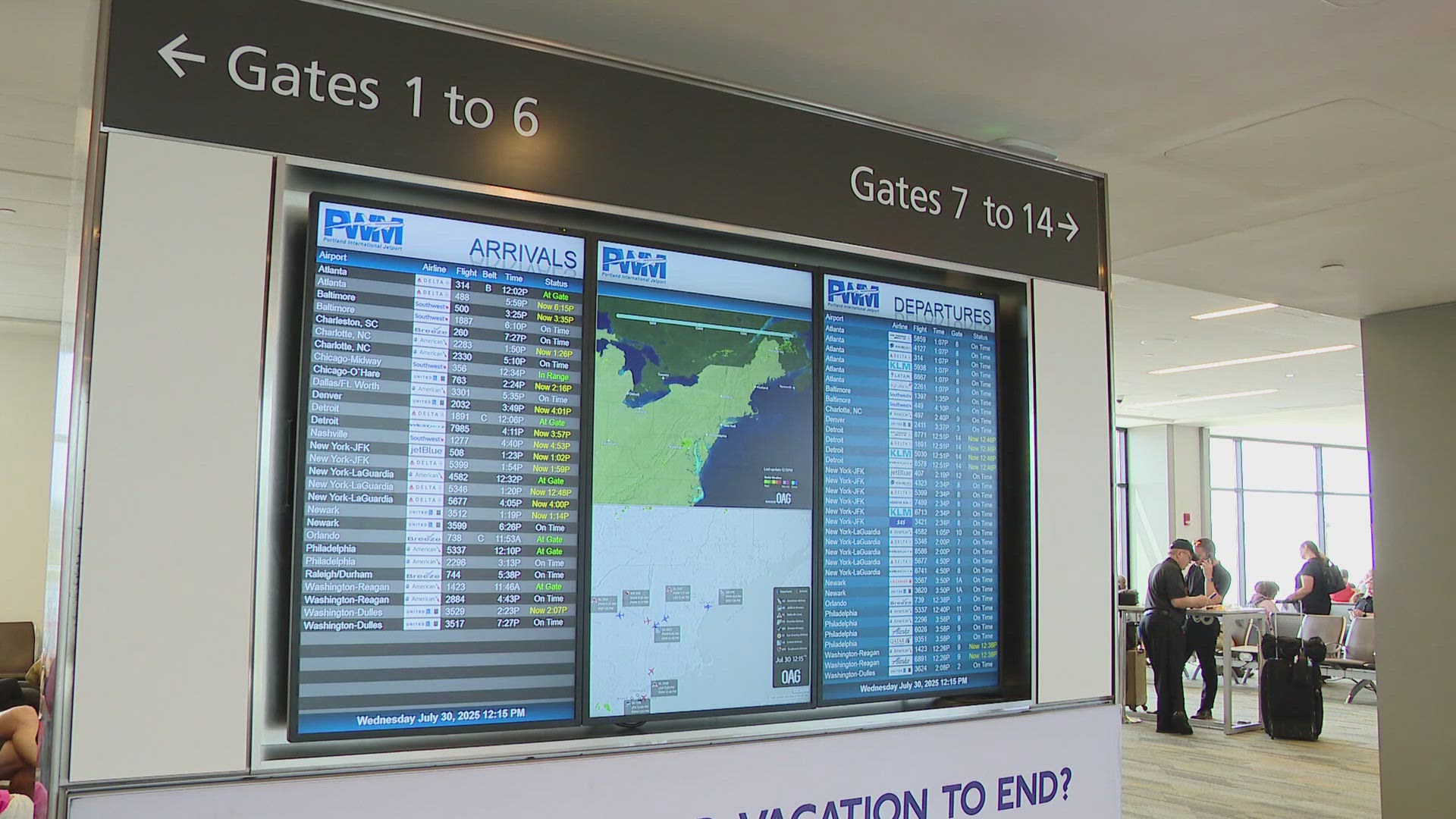 The jetport now has an adult changing station, seven accessible restrooms, and a relief area for service animals.