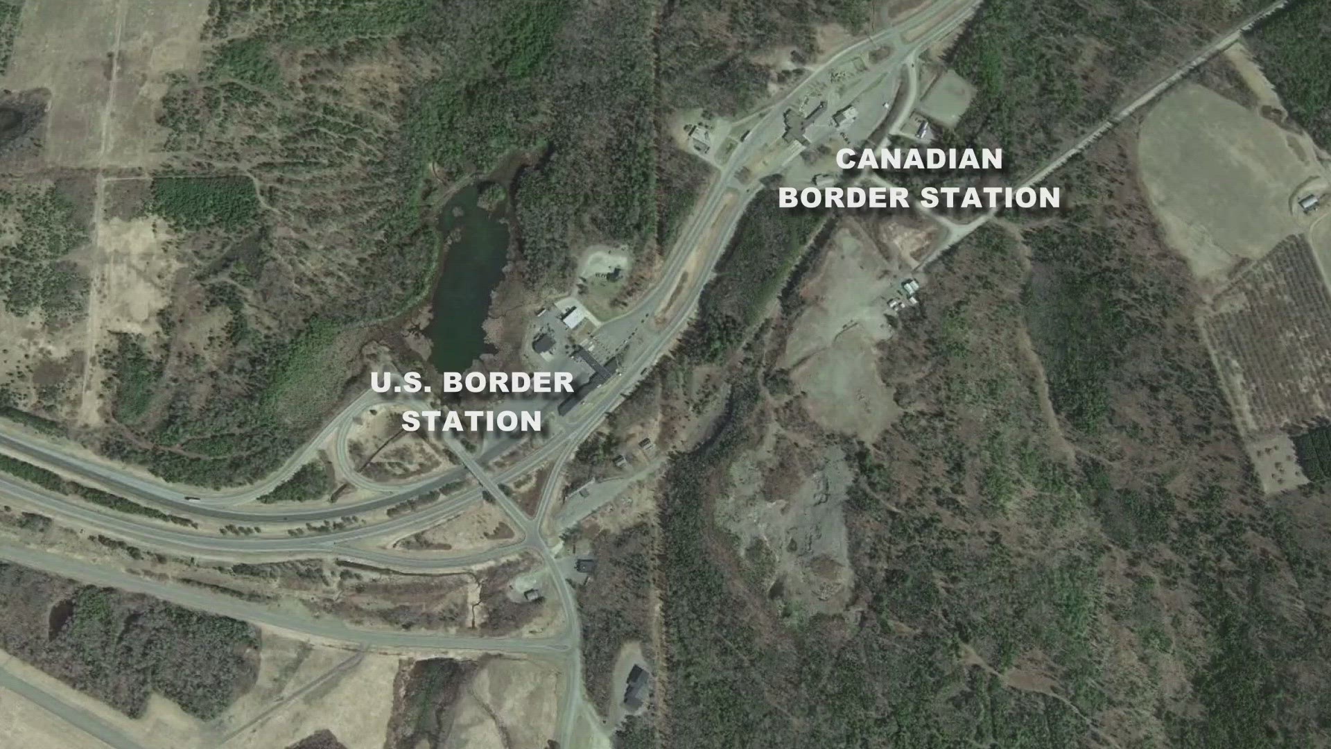 As of approximately 9:45 p.m., all lanes at the border crossing between Houlton, Maine and Woodstock, New Brunswick have reopened.