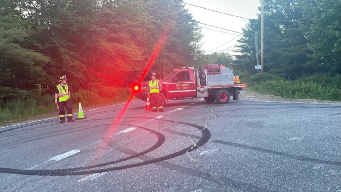 Two brought to hospital following Woolwich crash | newscentermaine.com