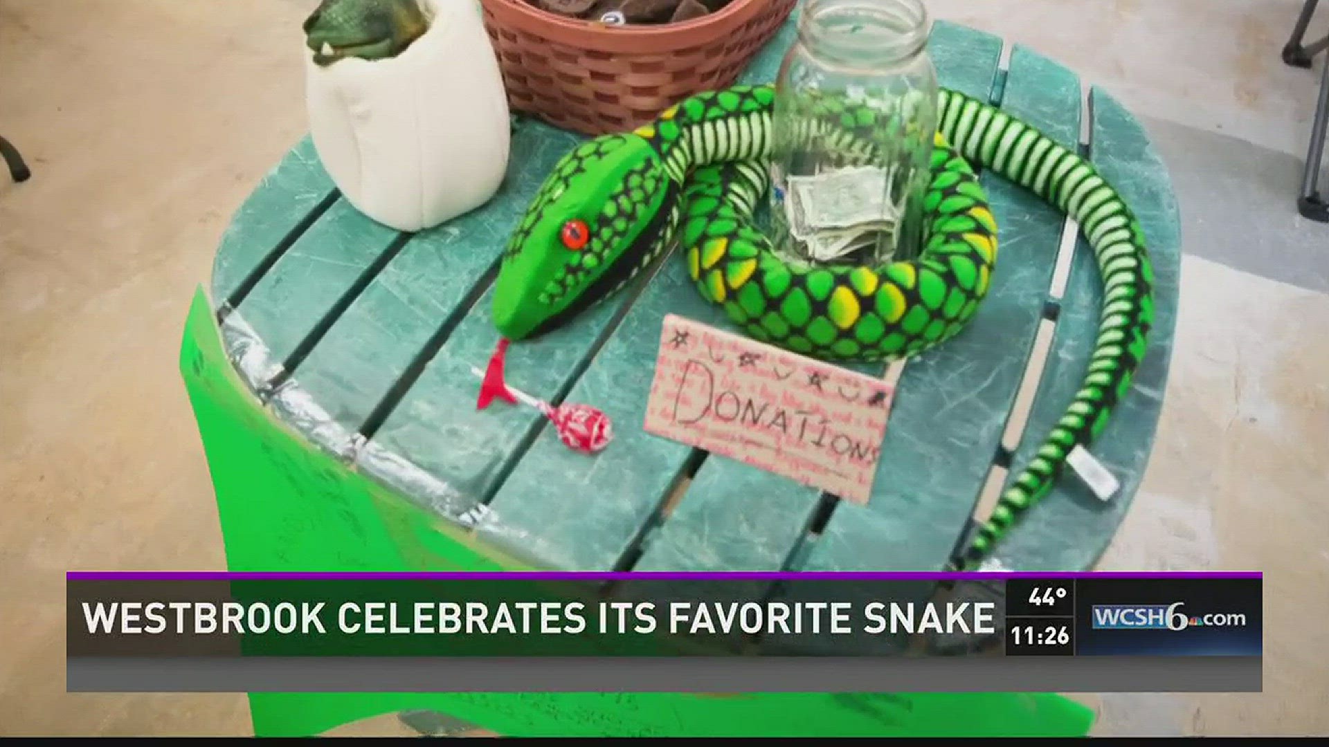 Westbrook celebrates its favorite snake