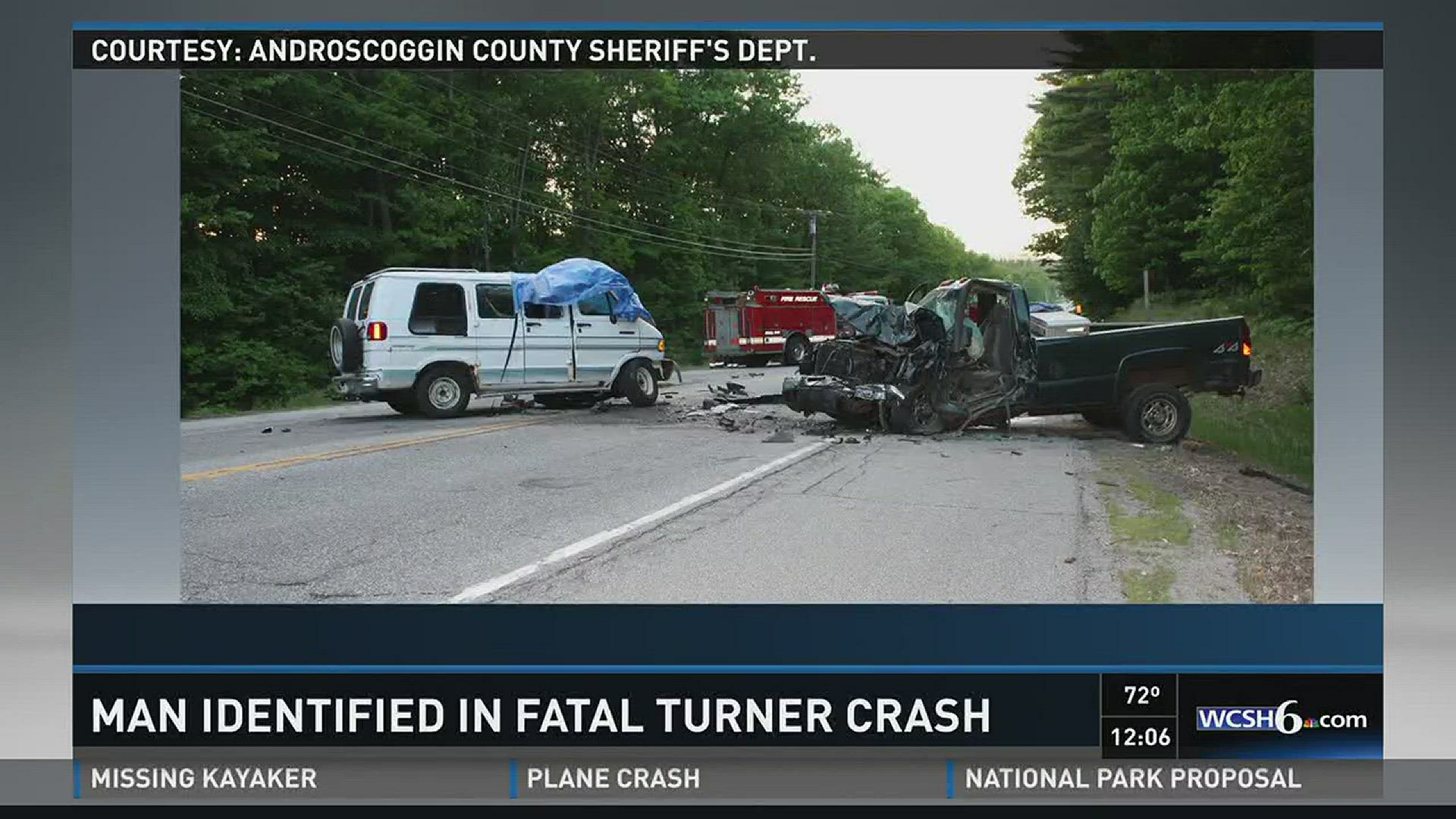 Gray man killed in Turner crash on Rte. 4