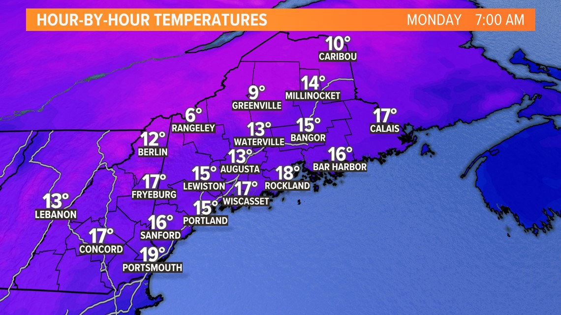 Snow wraps up this morning in Maine | newscentermaine.com