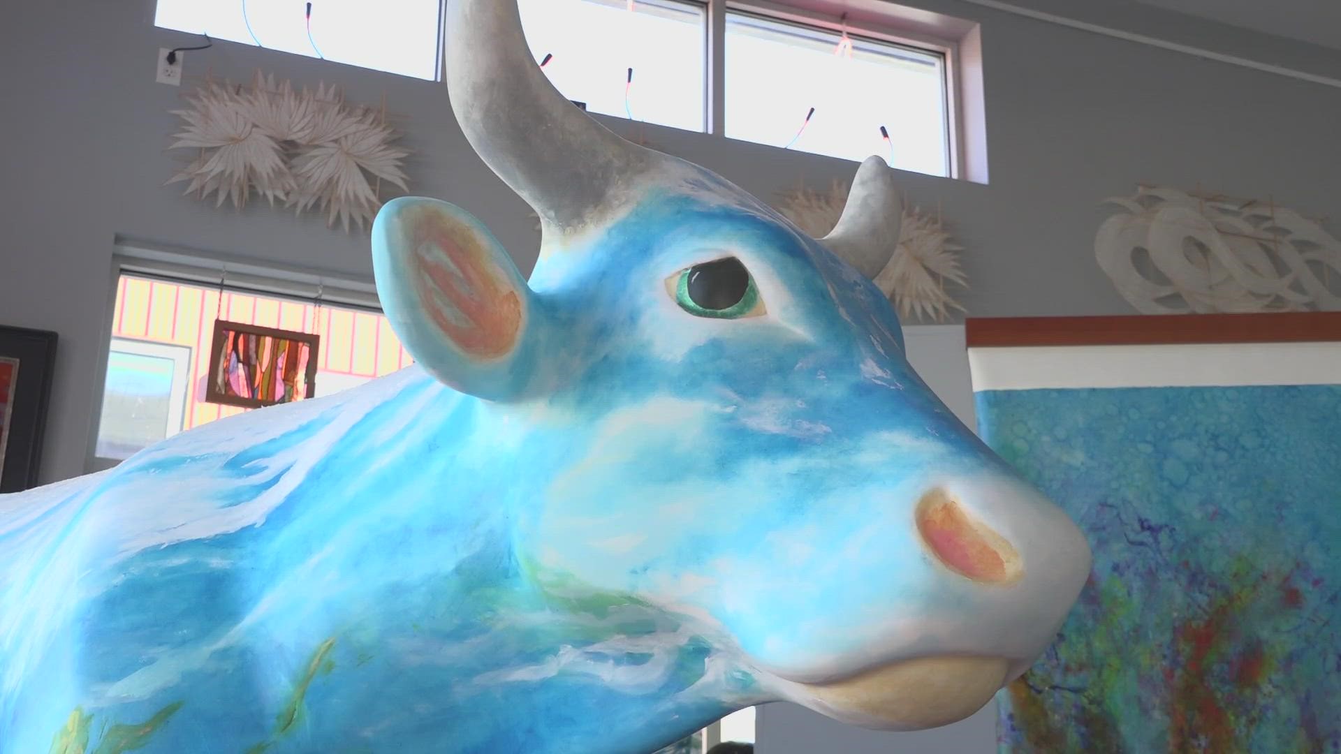 Russ Cox and Eamon White have been selected to paint cow sculptures for the 2023 Cow Parade New England, which will benefit the Dana-Farber Cancer Institute.