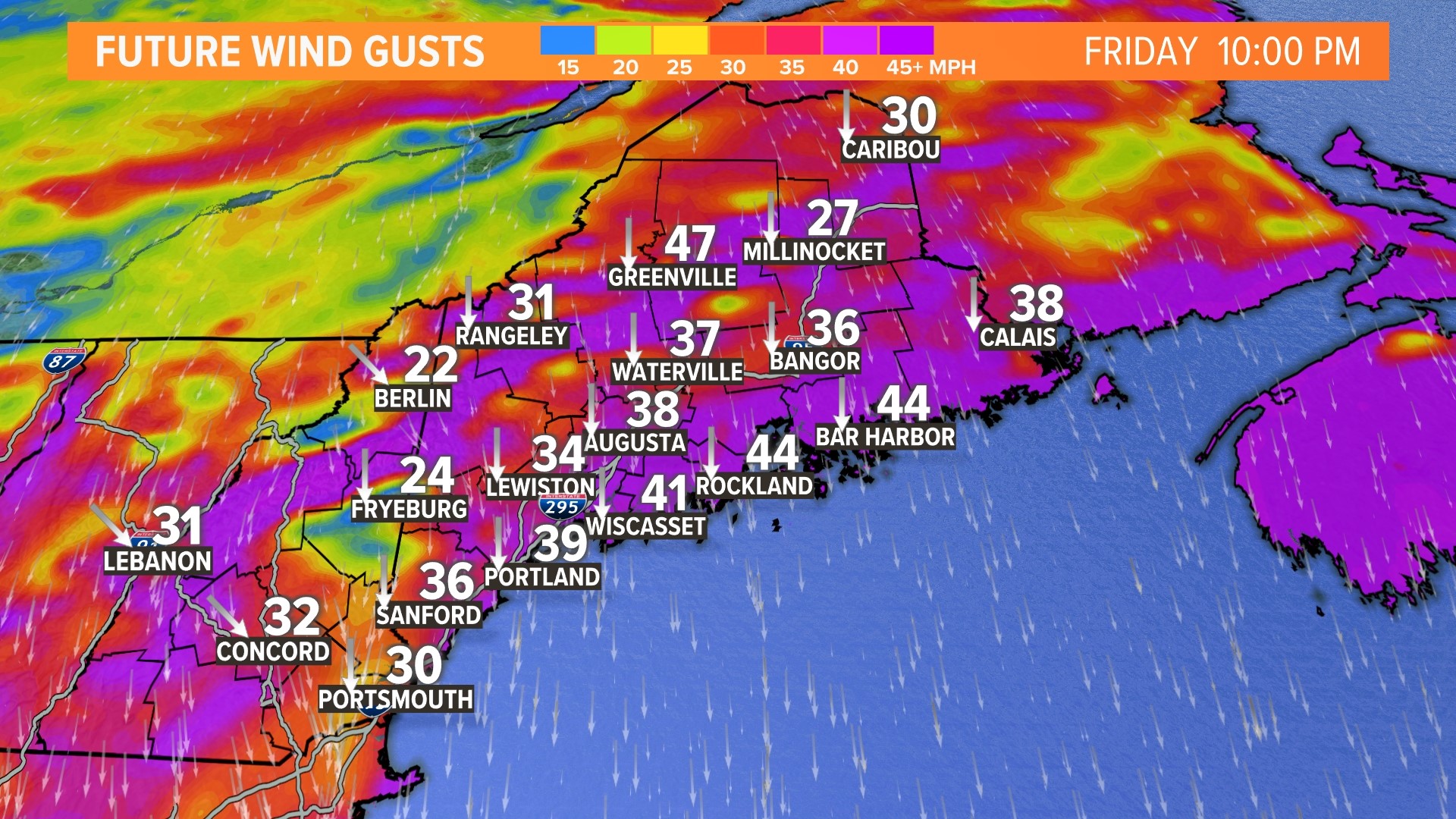Bitter cold, messy storm in Maine the weekend of 1/15/22 ...
