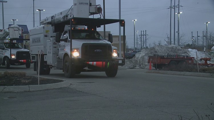 Maine power crews say they're ready to respond to outages