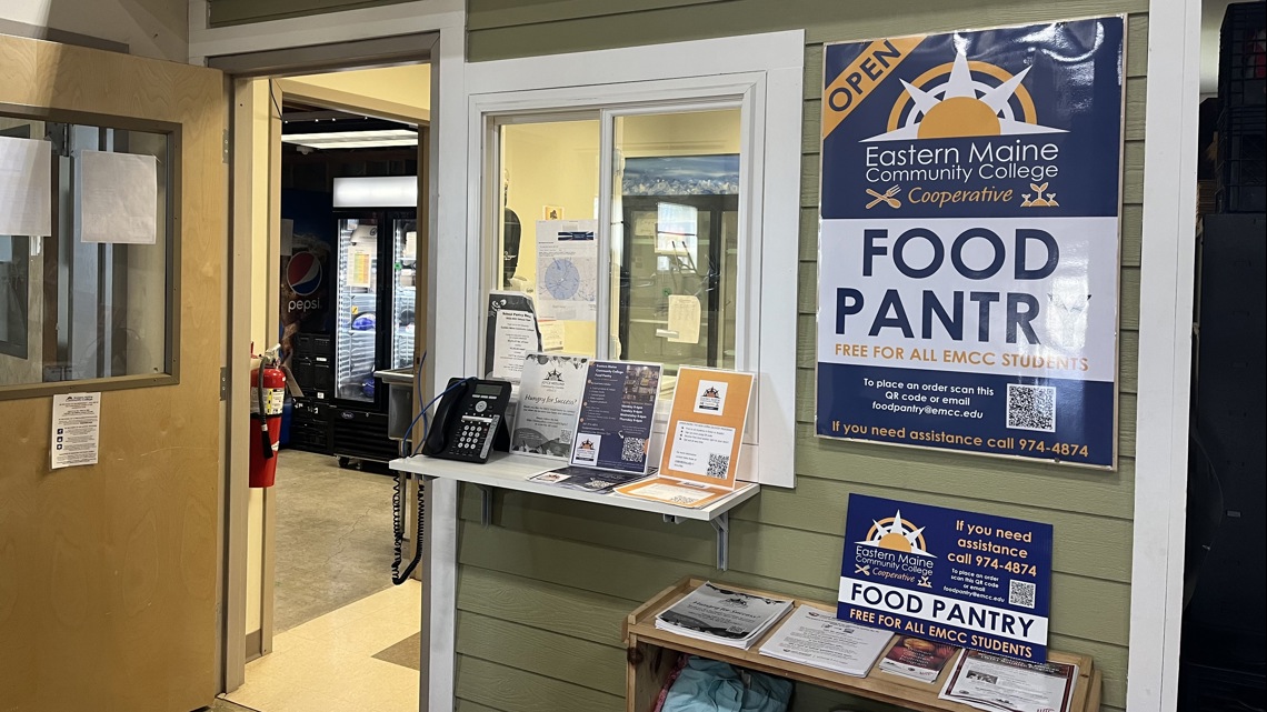 Eastern Maine Community College Food Pantry Offers Relief 