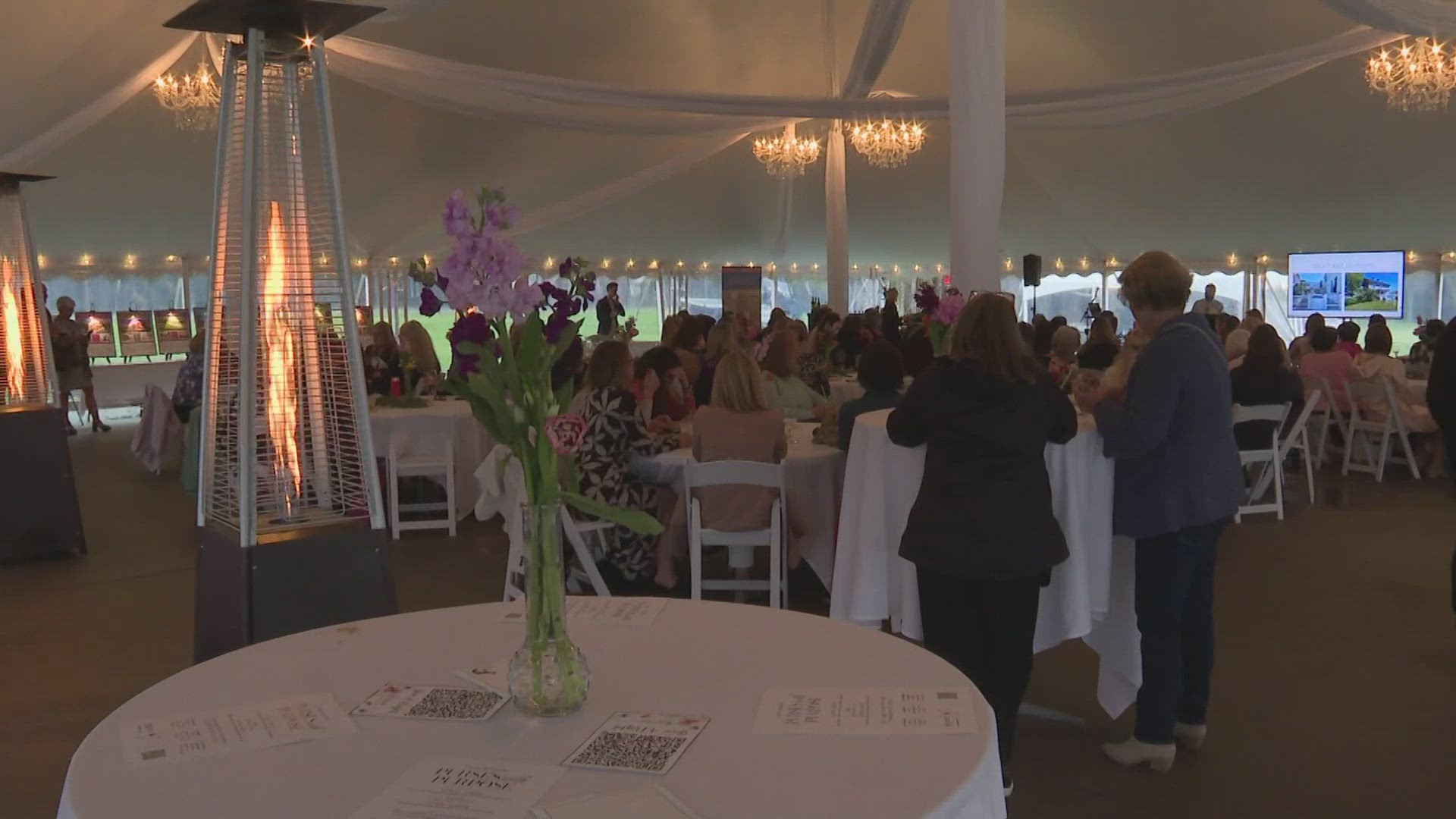 The Ronald McDonald House Charities Maine held the fundraiser showcasing art, accessories, and of course, purses.