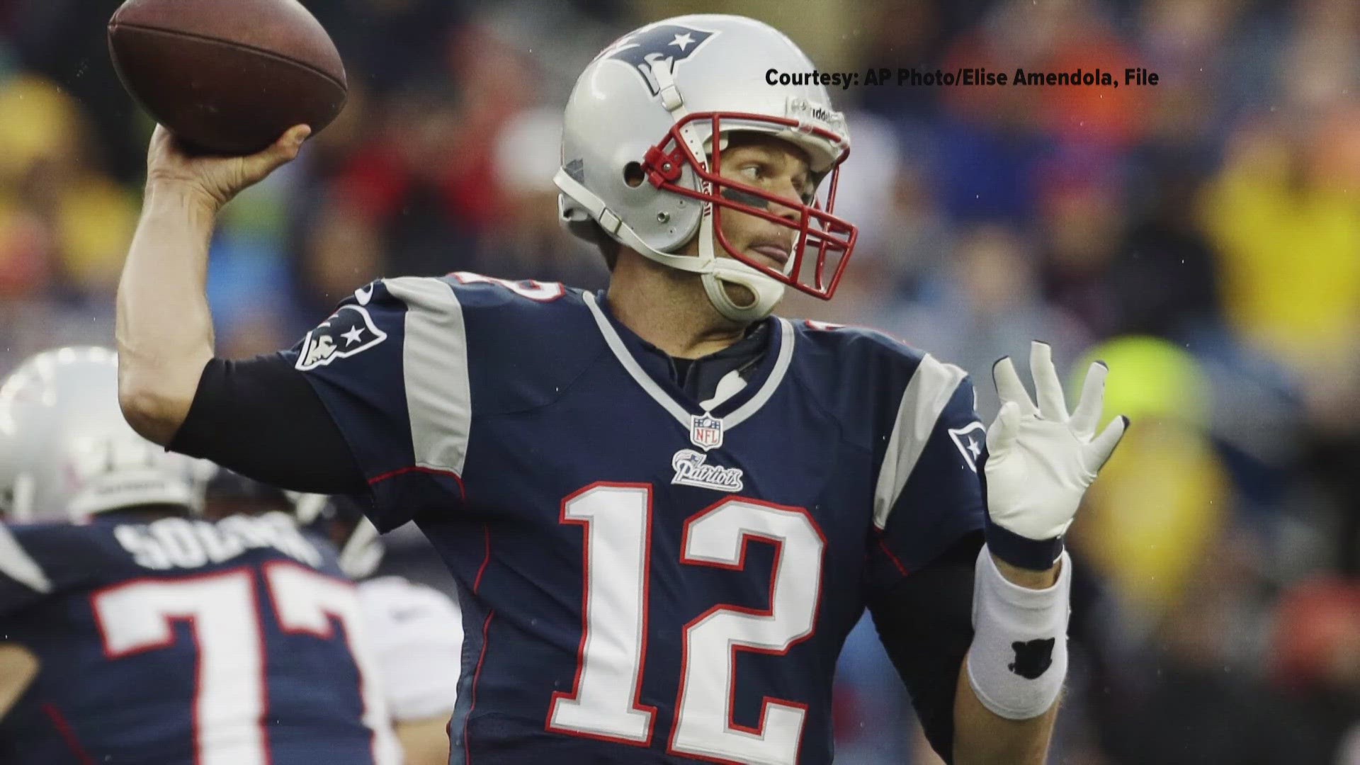 EXCLUSIVE  Tom Brady Reacts to New England Patriots Halftime Ceremony at  Gillette Stadium 