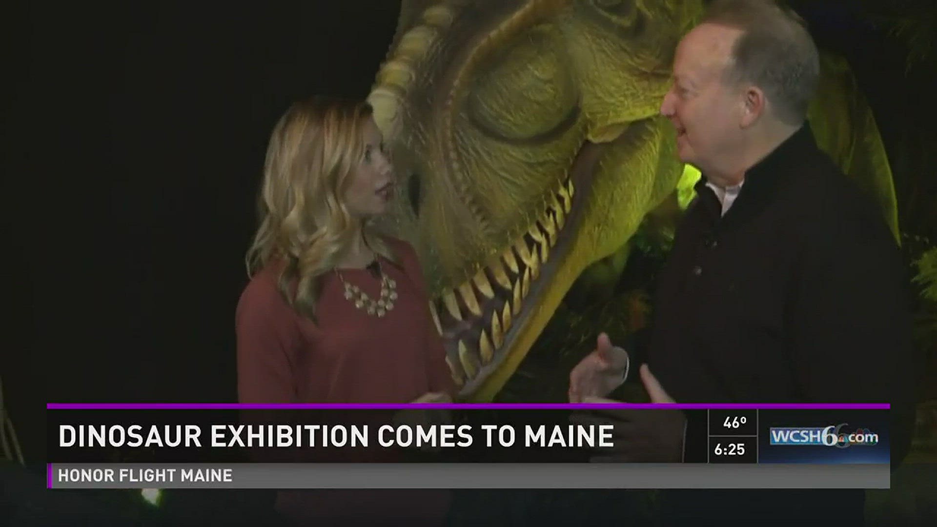 Dinosaurs come to Maine