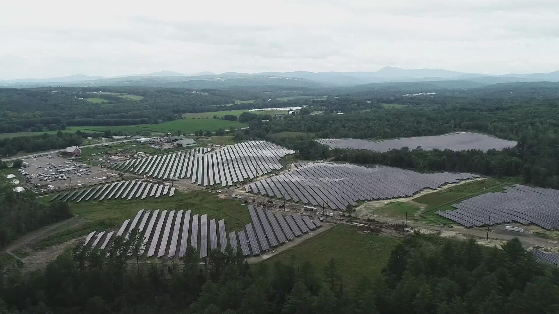 The proposal could provide incentives to build solar farms on land contaminated by PFAS.