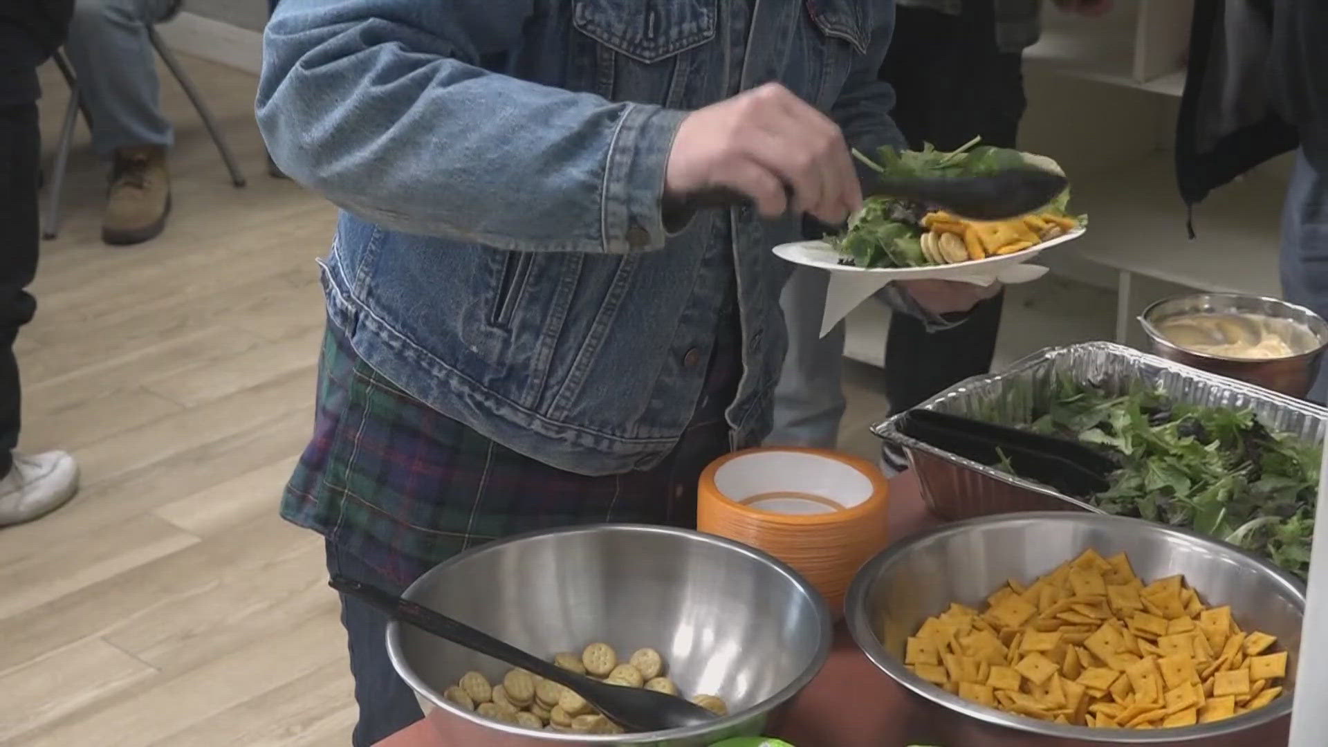 The organization is being recognized for "Free Food Bangor Calendars," a resource that lists when and where food pantries and meals are available to the community.