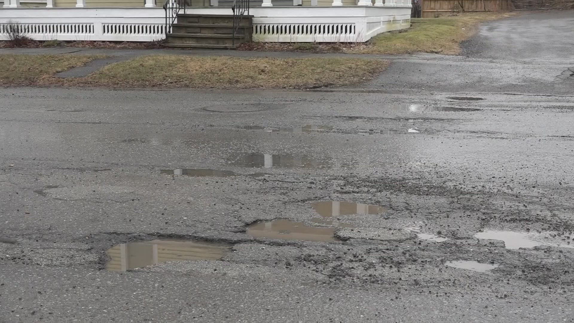 Bangor Public Works said the streets are worn down by daily traffic, precipitation, and fluctuating temperatures, causing potholes.