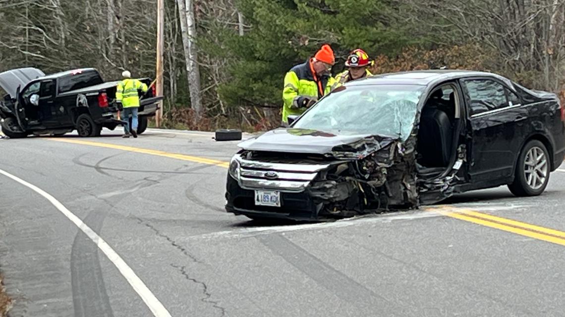 Two injured in head on Harpswell crash newscentermaine com