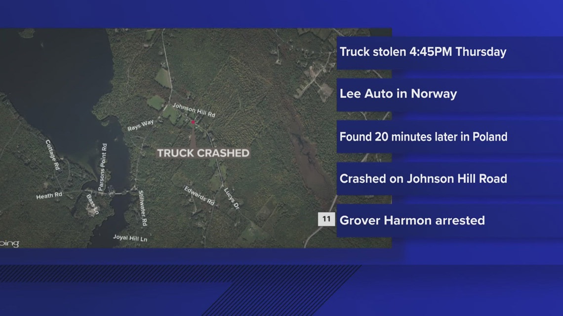 South Paris man accused of stealing truck from car dealership in Norway ...
