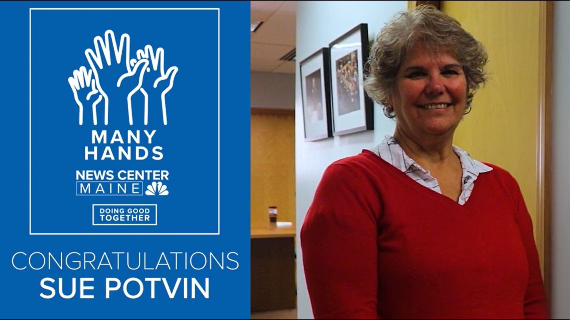 Sue Potvin has been a volunteer and board member with Bangor Symphony Orchestra for a number of years and is known for her cheerful, "let's get this done" attitude.