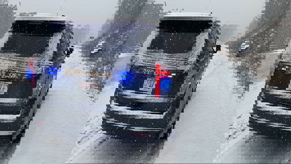 Police respond to dozens of weather-related crashes, vehicles off the road in New Hampshire