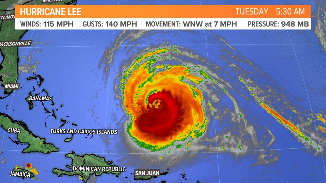 Southern West Virginia currently forecasted to see strongest winds