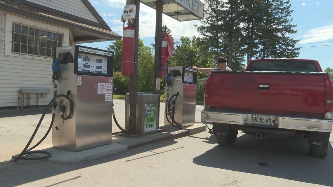 Why are gas prices in Maine higher than the national average