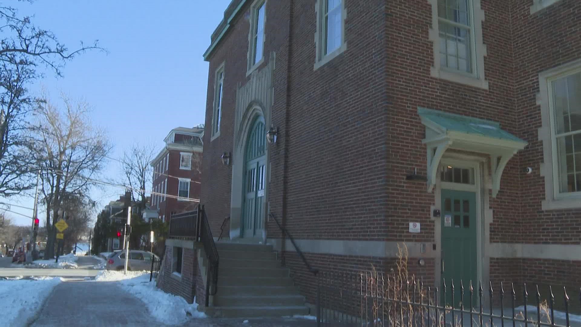 The building on State Street in Portland will also provide job training and recovery services to residents. Project developers held an opening ceremony Tuesday,