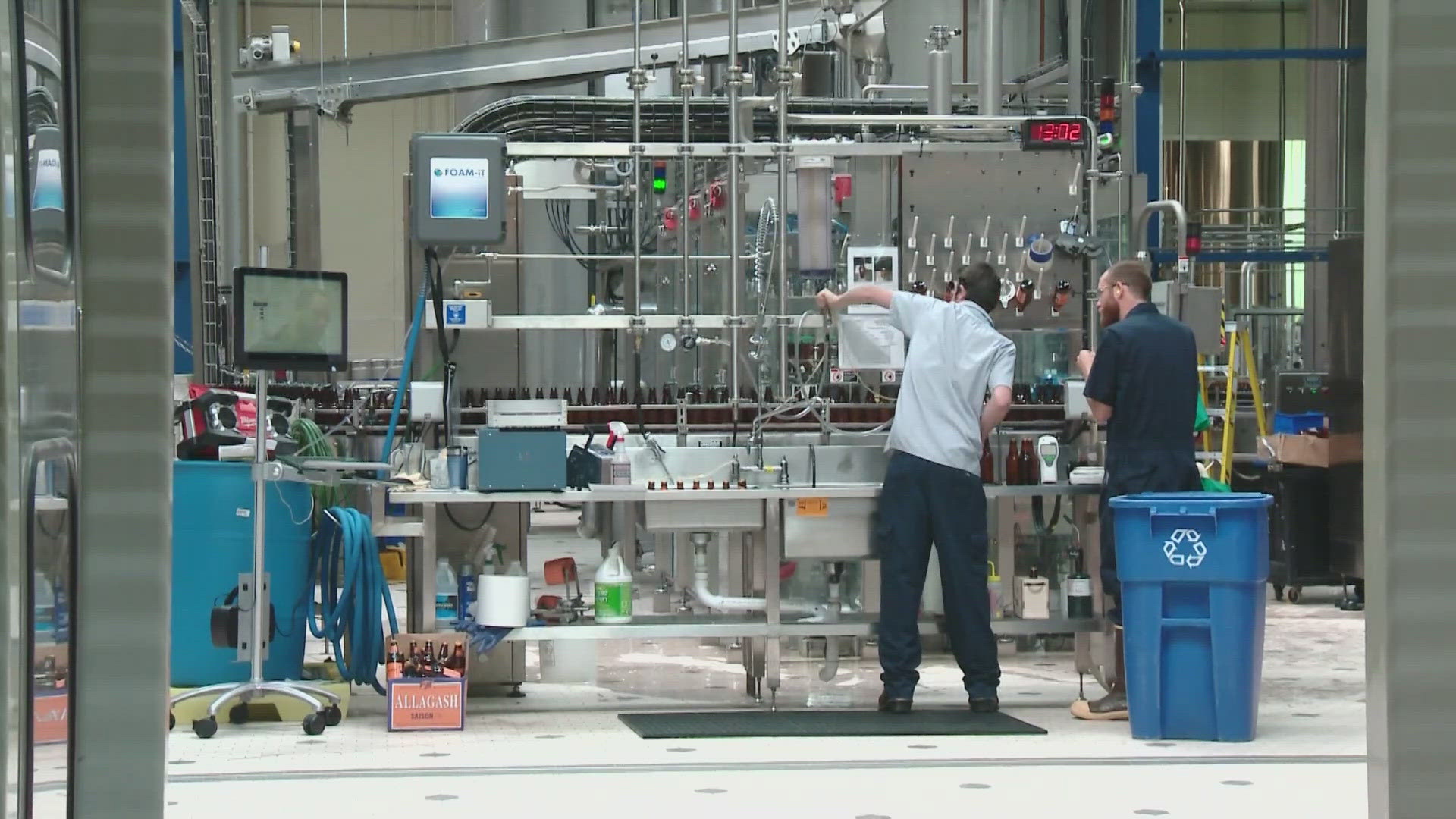Allagash says it gets 100,000 visitors each year; more than what its Portland taproom can handle. 