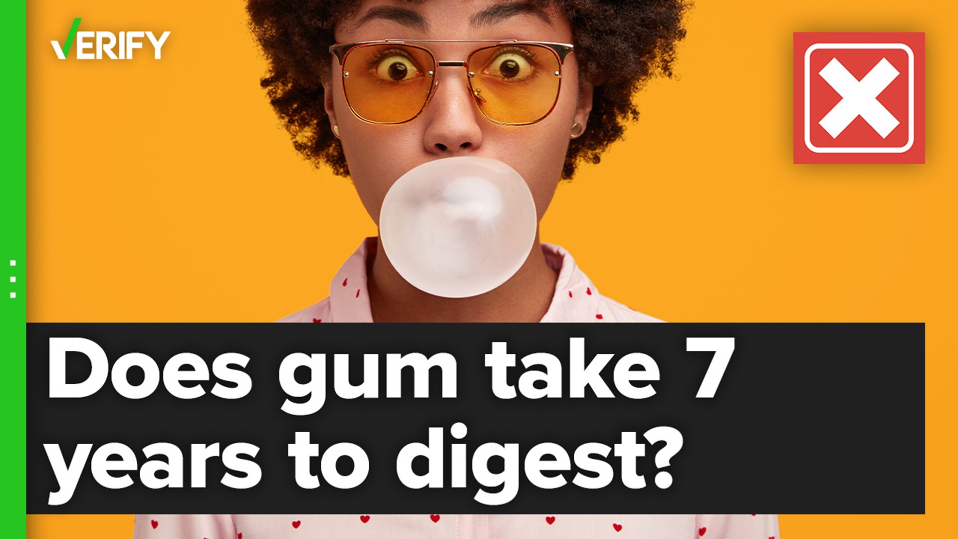 Your body can’t digest gum, but that doesn’t mean it will remain in your body for seven years. It passes through your stool as fast as anything else does.