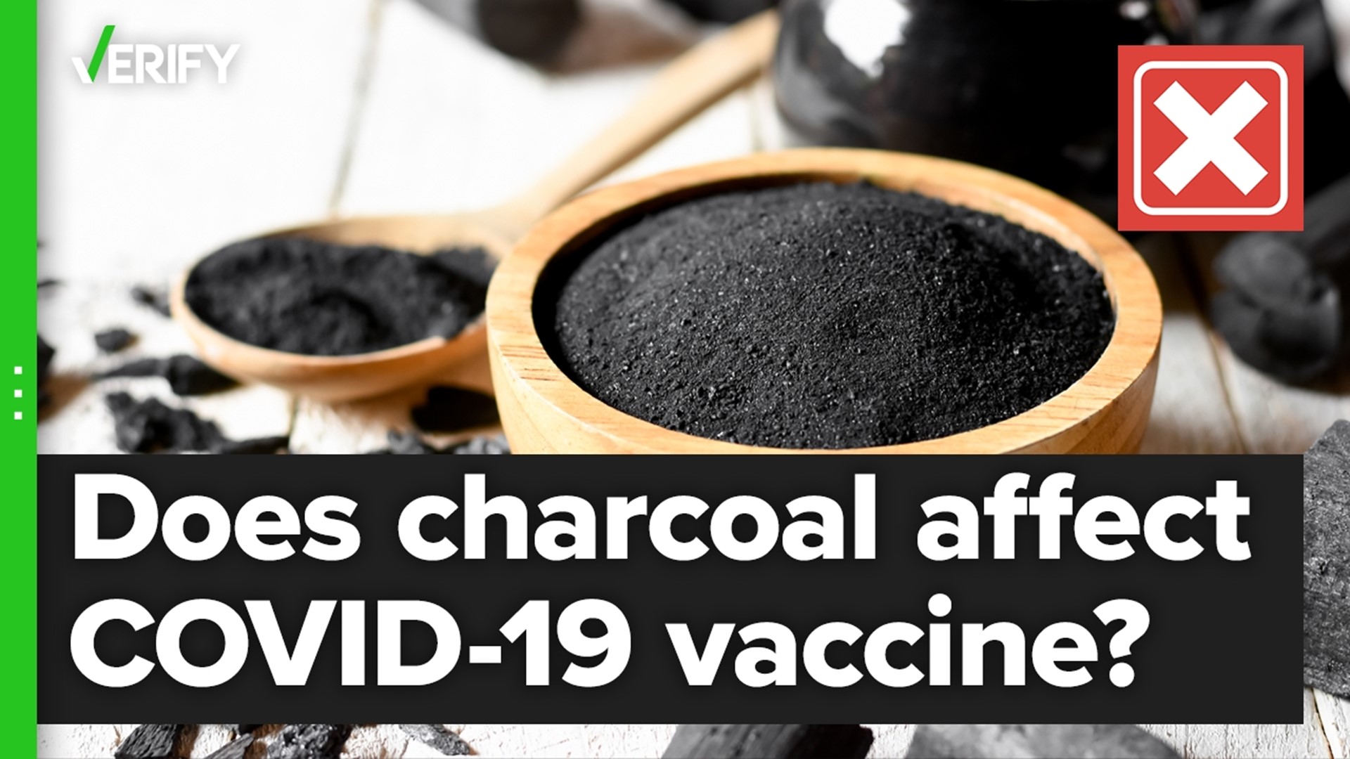 Activated charcoal won’t affect COVID19 vaccines