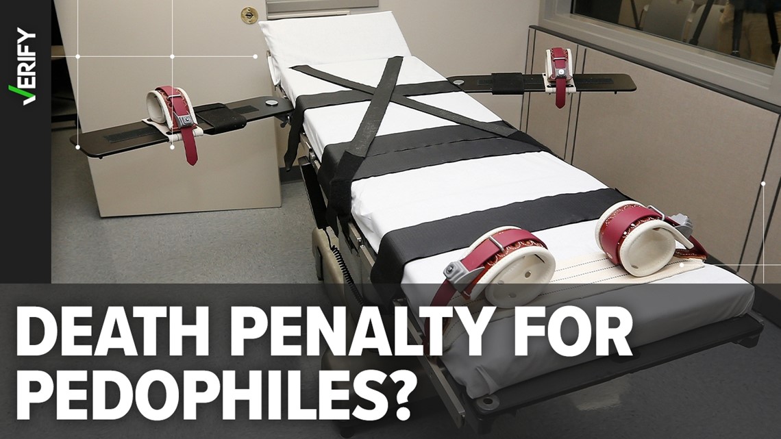 Idaho pedophile death penalty bill: What we can VERIFY | newscentermaine.com