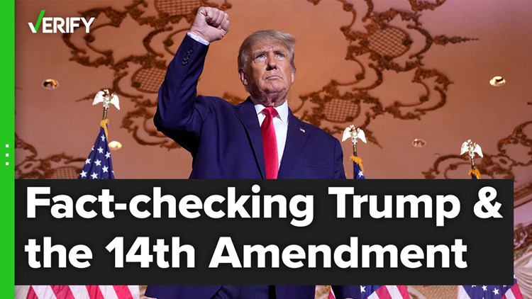 Some things need to be considered before applying the 14th Amendment to President Trump