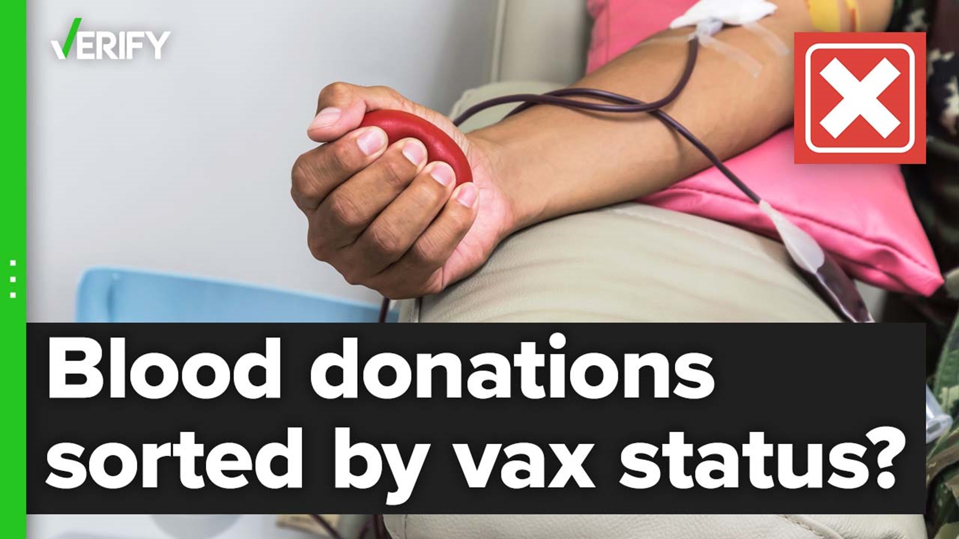 Blood donations in the U.S. are not classified by a person’s vaccination status, according to the American Red Cross and America’s Blood Centers.